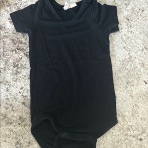Kyte BABY Black Bodysuit Classic One Piece